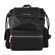 Chiara Ferragni Collection Stilig Nylon Ryggsäck Black, Dam