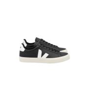 Veja Innovativa Kromfria Lädersneakers Black, Dam