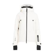 Moncler Vit Jacka för Modemedvetna Kvinnor White, Dam