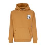 Obey Premium Fleece Hoodie med Eyes Icon Brown, Herr