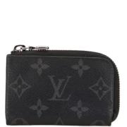 Louis Vuitton Vintage Pre-owned Laeder plnbcker Black, Dam