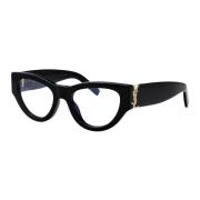 Saint Laurent Stiliga Optiska Glasögon SL M94 Black, Dam