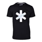 Bikkembergs Bomull T-shirt Black, Herr