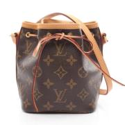 Louis Vuitton Vintage Pre-owned Canvas axelremsvskor Brown, Dam