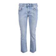 Diesel Damens Denim Blå Jeans Blue, Dam