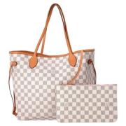 Louis Vuitton Vintage Pre-owned Canvas handvskor Beige, Dam