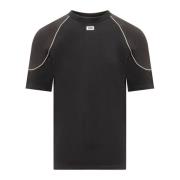 Gcds Comma T-Shirt Kollektion Black, Herr