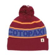 Cotopaxi Retro Pom Pom Beanie Burgundy Red, Herr