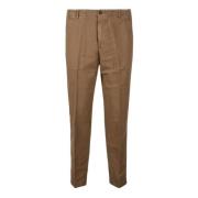 Briglia Casual Linne Bomullsbyxor Brown, Herr