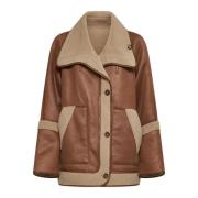 Urbancode Stiliga Kappor Kollektion Brown, Dam