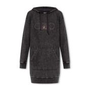 Michael Kors Hoodieklänning Black, Dam