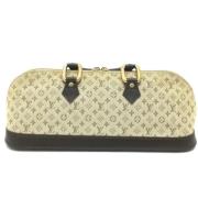 Louis Vuitton Vintage Pre-owned Tyg louis-vuitton-vskor Beige, Dam