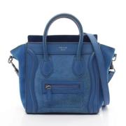 Celine Vintage Pre-owned Mocka celine-vskor Blue, Dam