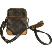 Louis Vuitton Vintage Pre-owned Canvas louis-vuitton-vskor Brown, Dam