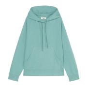 Marc O'Polo Logo hoodie oversized Green, Dam