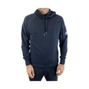 C.p. Company Svart huvtröja sweatshirt - Modell: CP Company Blue, Herr