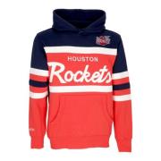 Mitchell & Ness Houston Rockets NBA Hoodie Orange, Herr