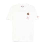 MC2 Saint Barth Vita T-shirts och Polos med Ficka White, Herr