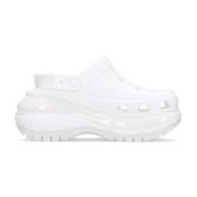 Crocs Klassisk Mega Crush Träsko White, Dam