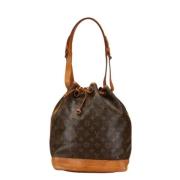 Louis Vuitton Vintage Pre-owned Laeder axelremsvskor Brown, Dam