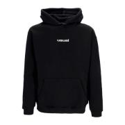 Usual Svart Crown Hoodie Långärmad Sweatshirt Black, Herr