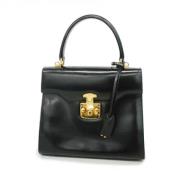 Gucci Vintage Pre-owned Laeder handvskor Black, Dam