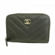 Chanel Vintage Pre-owned Laeder plnbcker Black, Dam