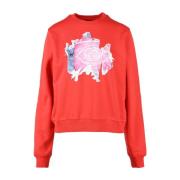 Diesel Sweatshirts Red, Dam