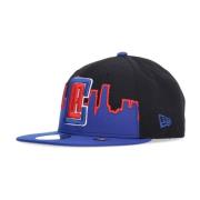 New Era NBA Flat Skärm Keps Los Angeles Clippers Black, Unisex