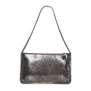 Stella McCartney Silverkedja Axelväska Pochette Gray, Dam