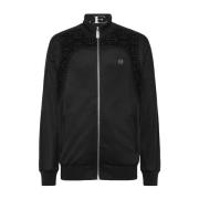 Philipp Plein Stilig Jacka med Unik Design Black, Herr