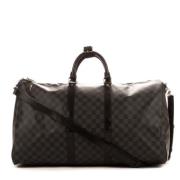 Louis Vuitton Vintage Pre-owned Canvas louis-vuitton-vskor Gray, Dam