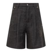 Off White Casual Shorts Black, Herr