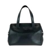 Prada Vintage Pre-owned Laeder handvskor Black, Dam