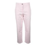 Semicouture Pantalone Pink, Dam