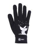 Obey Svart Trollkarl Stretchtyg Handskar Black, Herr