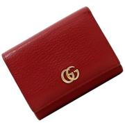 Gucci Vintage Pre-owned Laeder plnbcker Red, Dam