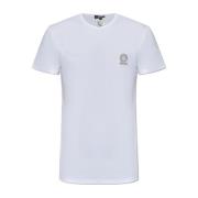 Versace T-shirt med logotyp White, Herr