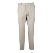 Hugo Boss Elegant Dambyxor med Stretchigt Tyg Beige, Herr