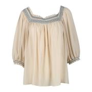 See by Chloé Top Beige, Dam