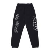 Obey Cherubs Svart Sweatpants Långa Byxor Black, Herr