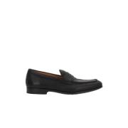 Tod's Svarta platta skor Elegant stil Black, Herr