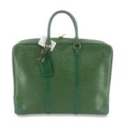 Louis Vuitton Vintage Pre-owned Laeder louis-vuitton-vskor Green, Dam