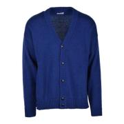 Amish Mohair Blend Cardigan Blue, Herr