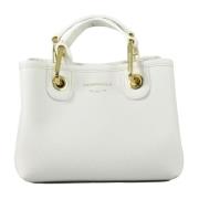 Emporio Armani Stilig PU-väska White, Dam