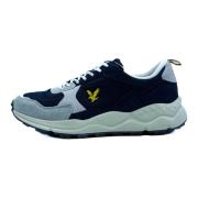 Lyle & Scott Blå Sneakers Girvan Modell Blue, Herr