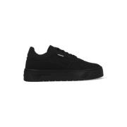 Antony Morato Svarta Nubuckläder Sneakers Black, Herr