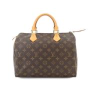 Louis Vuitton Vintage Pre-owned Canvas handvskor Brown, Dam