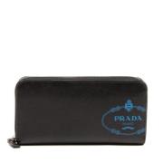 Prada Vintage Pre-owned Canvas plnbcker Black, Dam