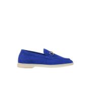 Scarosso Lilia Electric Blue Suede Blue, Dam